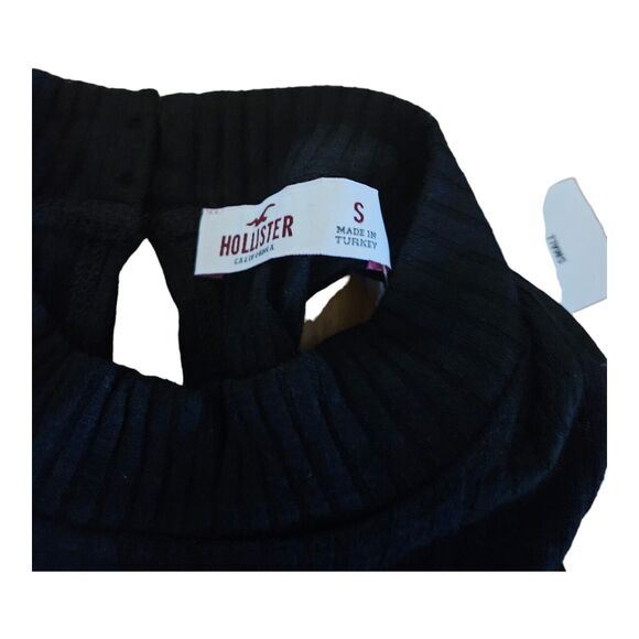 Hollister Small Sleeveless Black Mini Dress - Picture 3 of 7